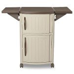 Suncast Portable Patio Grilling Prep Station Table