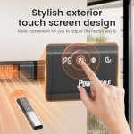 Infrared Electric Patio Heater with Remote Control