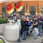 Avenger Infra-Red Tank Top Outdoor Heater 15,000 BTU