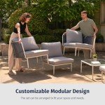 5-Piece Montauk Modular Patio Furniture Set