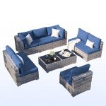 10-Piece Outdoor Wicker Patio Furniture Set