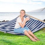 SUNCREAT 15 FT Double Hammock with Spreader Bar