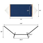 Homgava Heavy-Duty Two-Person Outdoor Hammock