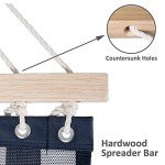 SUNCREAT 15 FT Double Hammock with Spreader Bar