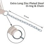 SUNCREAT 15 FT Double Hammock with Spreader Bar