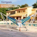 Universal Heavy Duty 2-Person Hammock Stand 660lbs
