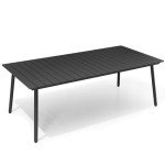 VredHom 82.7" Rectangular Outdoor Dining Table