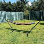 SZHLUX Heavy-Duty Double Hammock with Stand