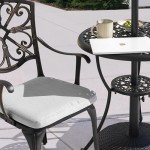 NUU GARDEN 3-Piece Cast Aluminum Bistro Set