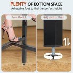 Rectangular 37.6'' Outdoor Pub Height Bar Table