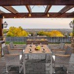 7 Piece Outdoor Patio Dining Set for 6
