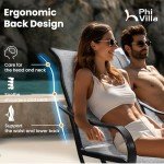 9-Piece Outdoor Patio Dining Set with Swivel Chairs