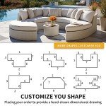 Custom Patio Bench Cushion - 90+ Color Options