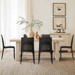 4-Piece Stackable Outdoor Dining Chair Set