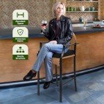 YITAHOME 3-Piece Wicker Bar Height Patio Set