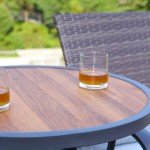 Naga Bahna 40-Inch Outdoor Bar Bistro Table