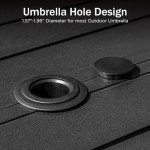 PHI VILLA 35.8" Outdoor Counter Height Table