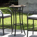Naga Bahna 40-Inch Outdoor Bar Bistro Table
