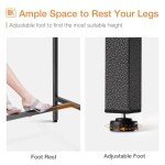 ODK 39-Inch Outdoor Bar Table - Weather Resistant