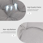 Memory Foam Chair Cushions for Indoor/Outdoor 4-Pack