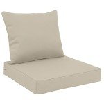 Favoyard Waterproof Outdoor Seat Cushion Set 24x24