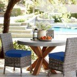 Thick Waterproof Outdoor Chair Cushions - Set of 2