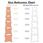 MIULEE 18x18 Outdoor Pillow Inserts - Pack of 2