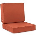 Favoyard Waterproof Deep Seat Patio Cushion Set