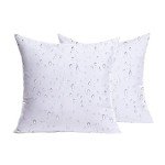 MIULEE 18x18 Outdoor Pillow Inserts - Pack of 2