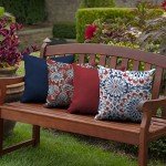 Clark Blue Outdoor Toss Pillow Set of 2