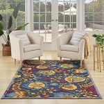 Nourison Aloha 6' x 9' Navy Area Rug