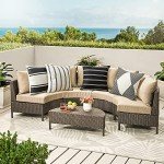 4 Waterproof Outdoor Throw Pillow Covers - Black