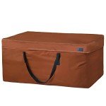 Water-Resistant Outdoor Cushion Storage Bag 50x15x25