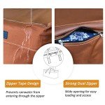 Water-Resistant Outdoor Cushion Storage Bag 50x15x25