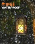 Otdair Waterproof Solar Lanterns - 2 Pack