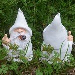 Naughty Smoking Wizard Garden Gnome Figurine