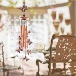 Butterfly Wind Chimes for Patio and Garden Decor