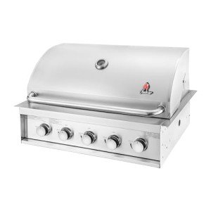 5-Burner Stainless Steel Built-In Gas Grill