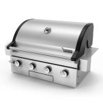 30-Inch 4-Burner Propane Gas Grill for Outdoor Kitchens