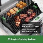 30-Inch 4-Burner Propane Gas Grill for Outdoor Kitchens