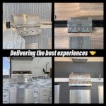 5-Burner Stainless Steel Built-In Gas Grill