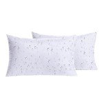 MIULEE Set of 2 Water-Resistant Outdoor Pillow Inserts