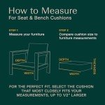 Imperial Red Honeycomb Outdoor Dining Cushion Set