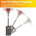 Hykolity 50,000 BTU Propane Patio Heater Table