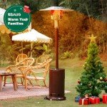 SMUG 48,000 BTU Outdoor Patio Heater with Wheels