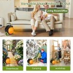 Portable Outdoor Patio Heater with Overheat Protection