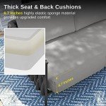 EAST OAK 5-Piece Outdoor Patio Sofa Set