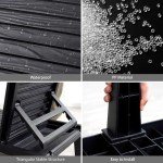 Adjustable Waterproof Outdoor Chaise Lounge Chairs - Set of 2