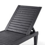 Adjustable Waterproof Outdoor Chaise Lounge Chairs - Set of 2