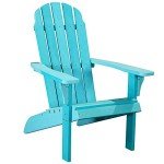 Blue Weather Resistant PolyTEAK Adirondack Chair